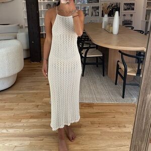 Zara Ivory Knit Dress